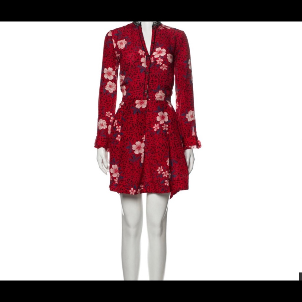 Zadig & Voltaire A-Line Dress floral